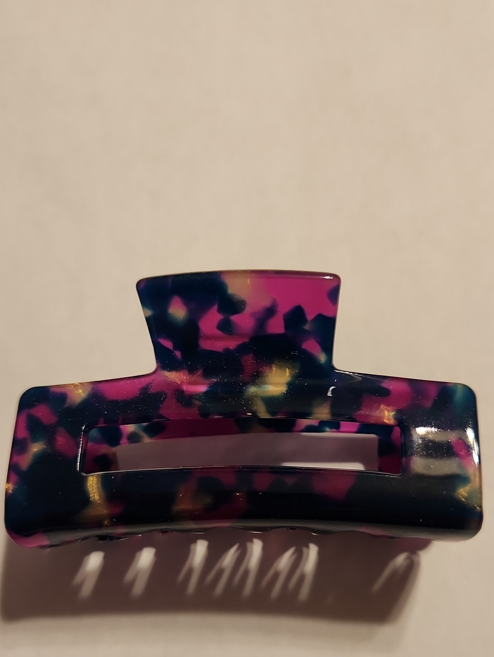 NWOT Acetate Hair Clip 3 inches